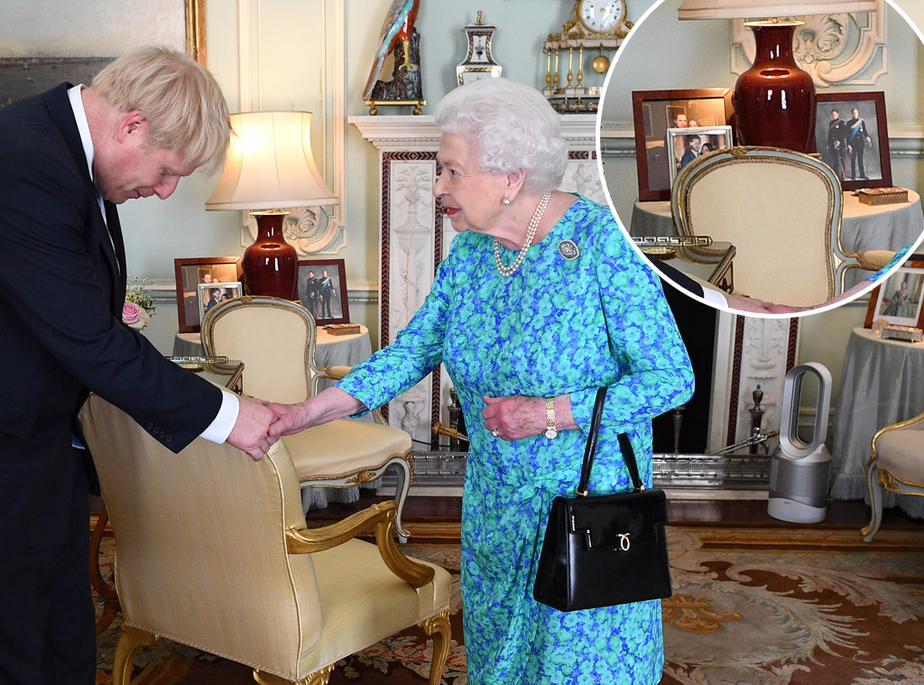 Queen Elizabeth II, Boris Johnson, Meghan Markle, Prince Harry, Prince William, Kate Middleton